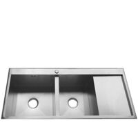 Chậu rửa bát inox 304 AMTS 10048 (100x48cm)