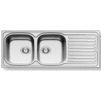 Chậu rửa bát inox Bosch AMALTIA (116X50) 2B 1D (LANH)