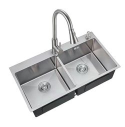 Chậu rửa bát inox đúc 304 Luxbath L8245L