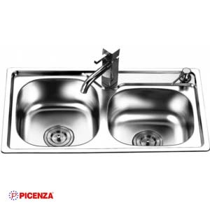 Chậu rửa bát Inox Picenza PZ7040 (dày 0,6mm)