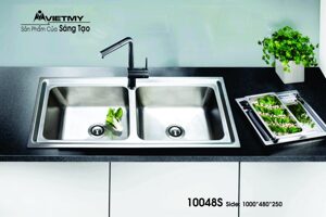 Chậu rửa bát Việt Mỹ 10048S