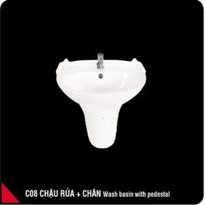 Chậu rửa chân lửng Hảo Cảnh HC C08N