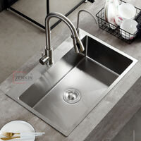 Chậu rửa chén, bát 1 hố Zenkin kitchen sink ZK6845-304