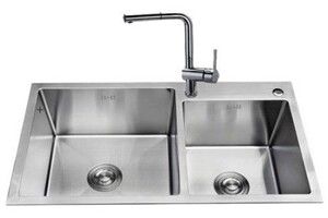 Chậu rửa chén Handmade 8145S, Inox 304