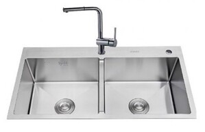 Chậu rửa chén Handmade 8545, Inox 304