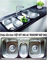 Chậu rửa chén Inox Việt Mỹ 9020