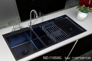 Chậu rửa chén Việt Mỹ inox 304 B.11050G