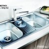 Chậu rửa chén Việt Mỹ inox H.10650