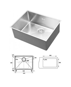 Chậu rửa inox Hafele HS-S3743