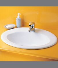 Chậu rửa lavabo âm bàn Caesar L5020S