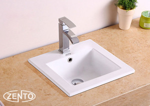 Chậu rửa Lavabo âm bàn Zento LV8181