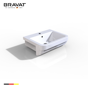 Chậu rửa lavabo Bravat C22360W-1-ENG