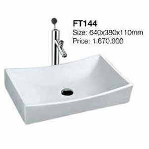 Chậu rửa lavabo đặt bàn Aqualem FT144