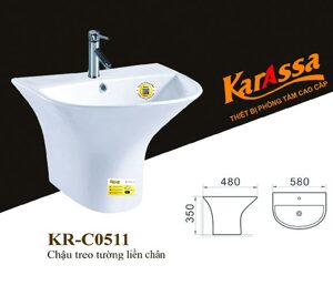 Chậu rửa Lavabo Karassa KR-C0511