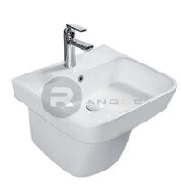 Chậu rửa lavabo liền chân Rangos RG-6106