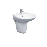 Chậu rửa Lavabo Toto chân lửng LHT300CRM