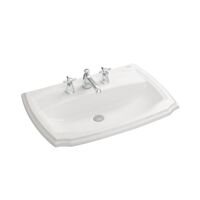 Chậu rửa Lavabo Toto dương vành LW971B