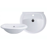 Chậu rửa lavabo treo tường CAESAR LF2360