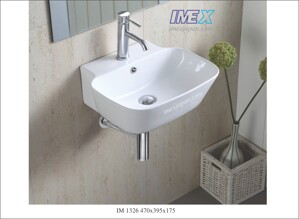 Chậu rửa lavabo treo tường Imex IM 1326