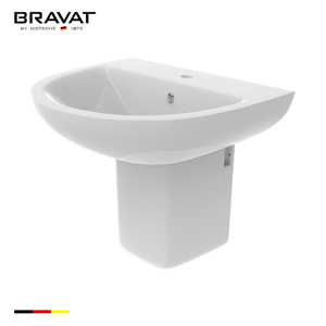 Chậu rửa mặt Bravat CY04008W-A-ENG