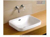 Chậu rửa mặt Lavabo âm bàn Imex IM 6446