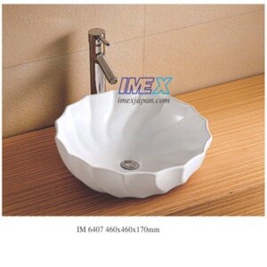 Chậu rửa mặt Lavabo đặt bàn Imex IM 6407