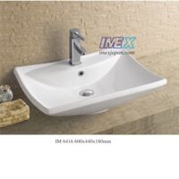 Chậu rửa mặt Lavabo đặt bàn Imex IM 6416