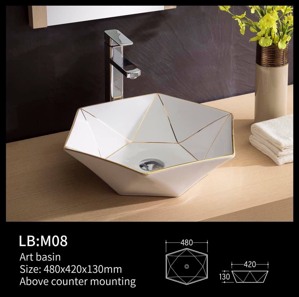 Chậu rửa mặt lavabo Veurro VRLB-2018