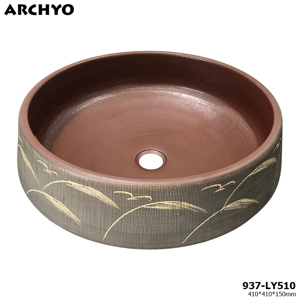 Chậu sứ đặt bàn Archyo 937-LY510