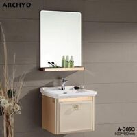 Chậu tủ liền gương ARCHYO A-3893 (600*480mm)