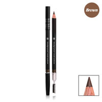 Chì kẻ lông mày 2 đầu Missha The Style Smudge-proof Wood Eyebrow Dark Brown