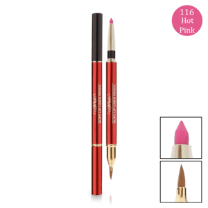 Chì kẻ viền môi 2 đầu Camelo Auto Lip Liner Pencil #116 Hot Pink