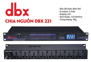 Chia nguồn DBX 221