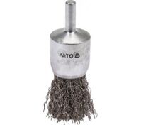 Chổi cước sợi thẳng inox 25mm Yato YT-47496