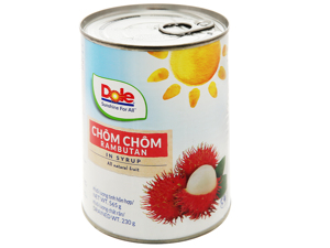 Chôm chôm ngâm đường Dole lon 565g