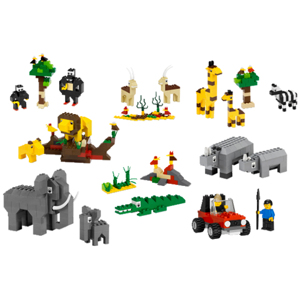 Chủ đề các loài vật - Bộ thú Rừng Lego Education 9334