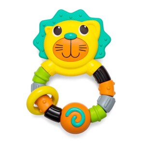 Chú hổ xúc xắc gặm nướu bờm xanh Infantino 216274B