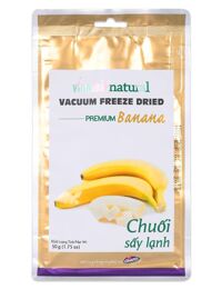 Chuối sấy lạnh Vinamit - gói 50g