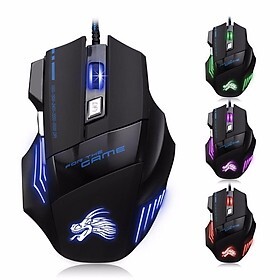 Chuột máy tính - Mouse chơi game có dây Imice  X3