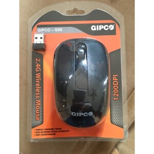 Chuột máy tính - Mouse máy tính không dây Gipco G05