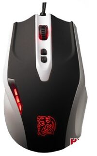 Chuột máy tính TTeSports Black Combat White MO-BLK002DTA03