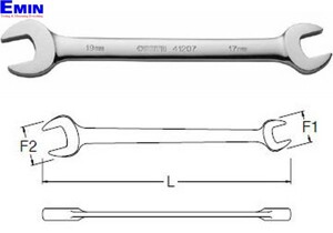 Cờ lê hai đầu miệng SATA 41206