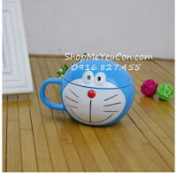 Cốc có nắp Hello Kitty,Doremon SPKT 17