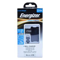 Cốc sạc Energizer Micro USB 2 Cổng 2.4A ACA2BUSHMC3