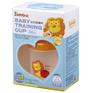 Cốc tập uống Simba bước 1 miệng núm vú S9934-1 (200ml)