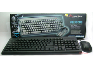 Bộ bàn phím chuột Colorvis 8089