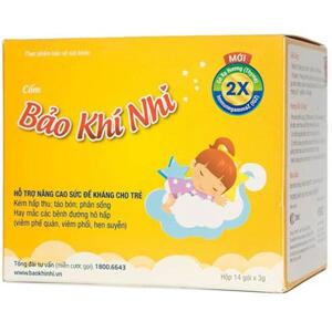 Cốm bảo khí nhi 14 gói tăng sức đề kháng