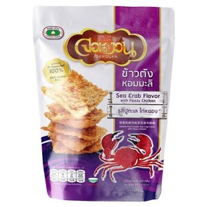 Cơm Cháy Jornguan vị cua Sea Crab Thái Lan 100g