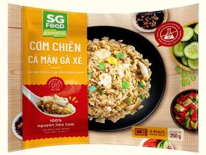 Cơm chiên cá mặn gà xé Sg Food 250g 1 tô