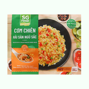 Cơm chiên hải sản ngũ sắc SG Food 200g